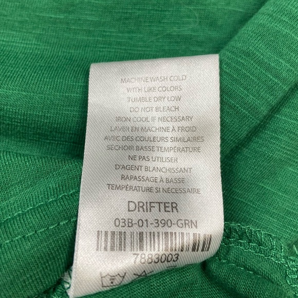 FIVE FOUR Los Angeles Drifter Paddle Flag T Shirt L Green Boat - Picture 8 of 11